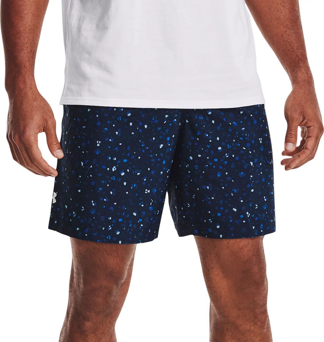 Šortky Under Armour Patterned Woven Adapt Shorts Modrá | 1361436-409, 0