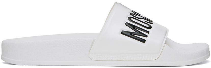 Tenisky a topánky Moschino Moschino Pool Slides Biela | MA28022G1F M10 100
