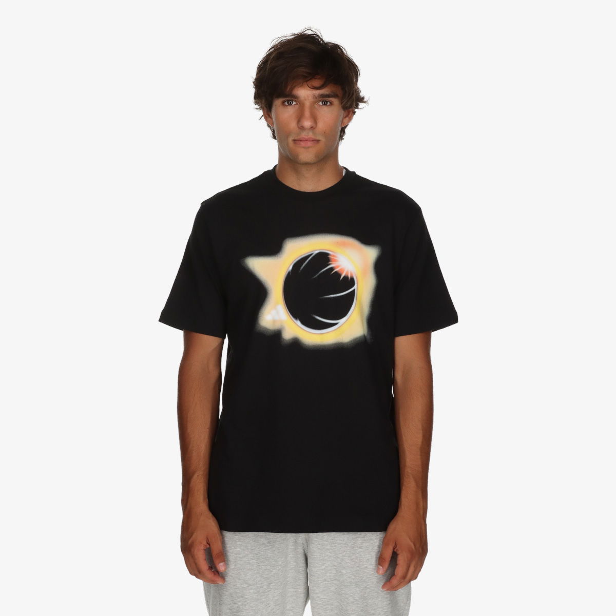 Tričko adidas Originals Novelty Eclipse Graphic T-Shirt Čierna | JX1741, 0
