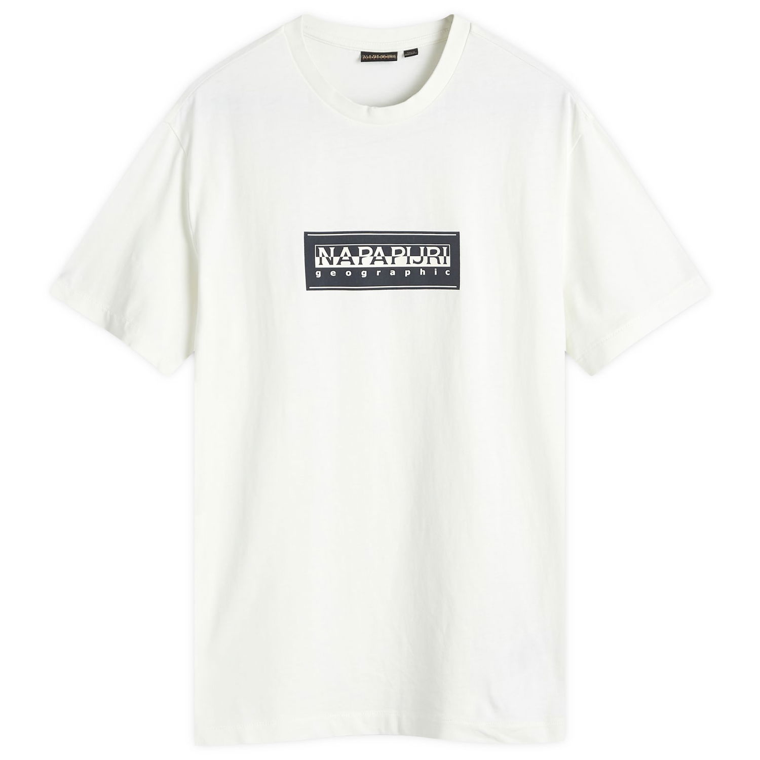 Tričko Napapijri T-Shirt Box Logo Biela | NP0A4I3L2061, 0