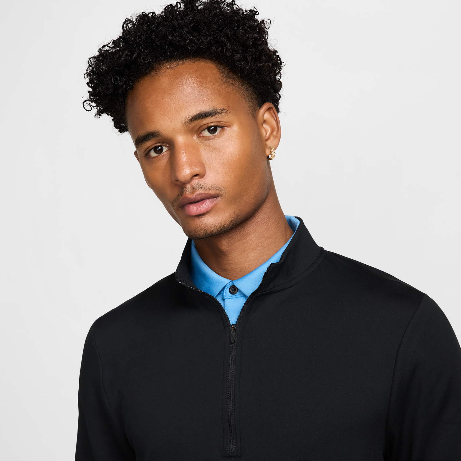 Sveter Nike Nike Tour Golf Half-Zip Top Čierna | FZ7522-010, 1