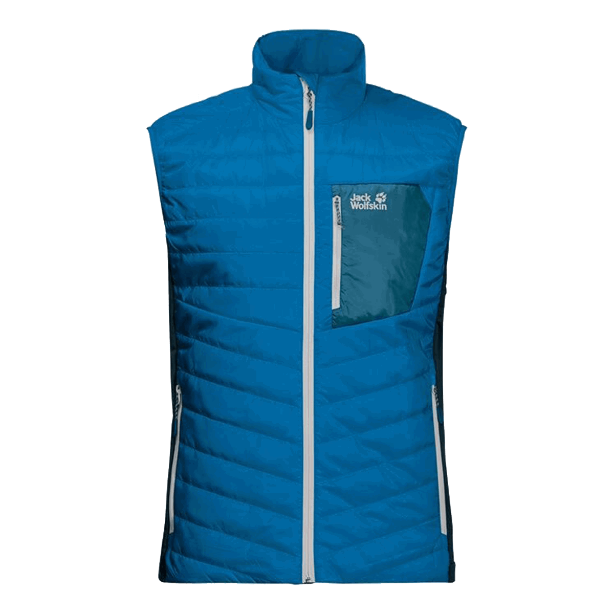 Vesta Jack Wolfskin ROUTEBURN Insulated Quilted Vest Modrá | 1205433-1361, 0