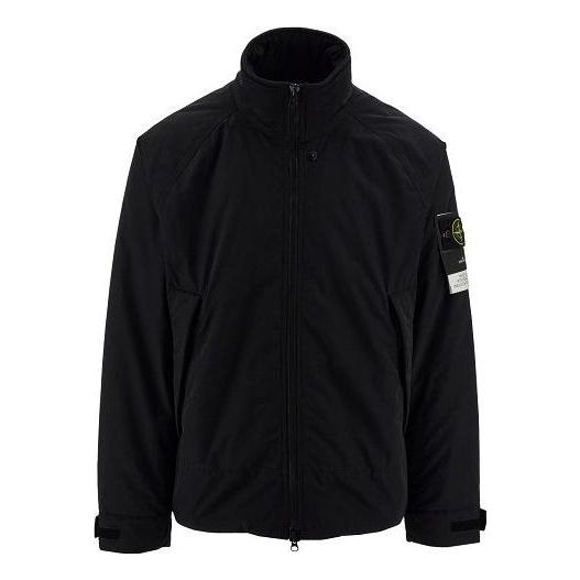 Bunda Stone Island Nylon Plain Jacket Čierna | 791541926-V0029