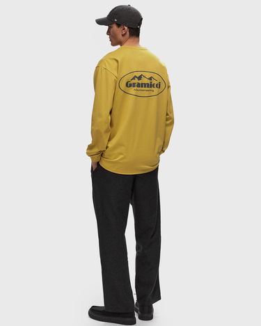 Tričko GRAMICCI Mountaineering Graphic Long Sleeve T-Shirt Žltá | G4FU-T106-DEEP-YELLOW, 1