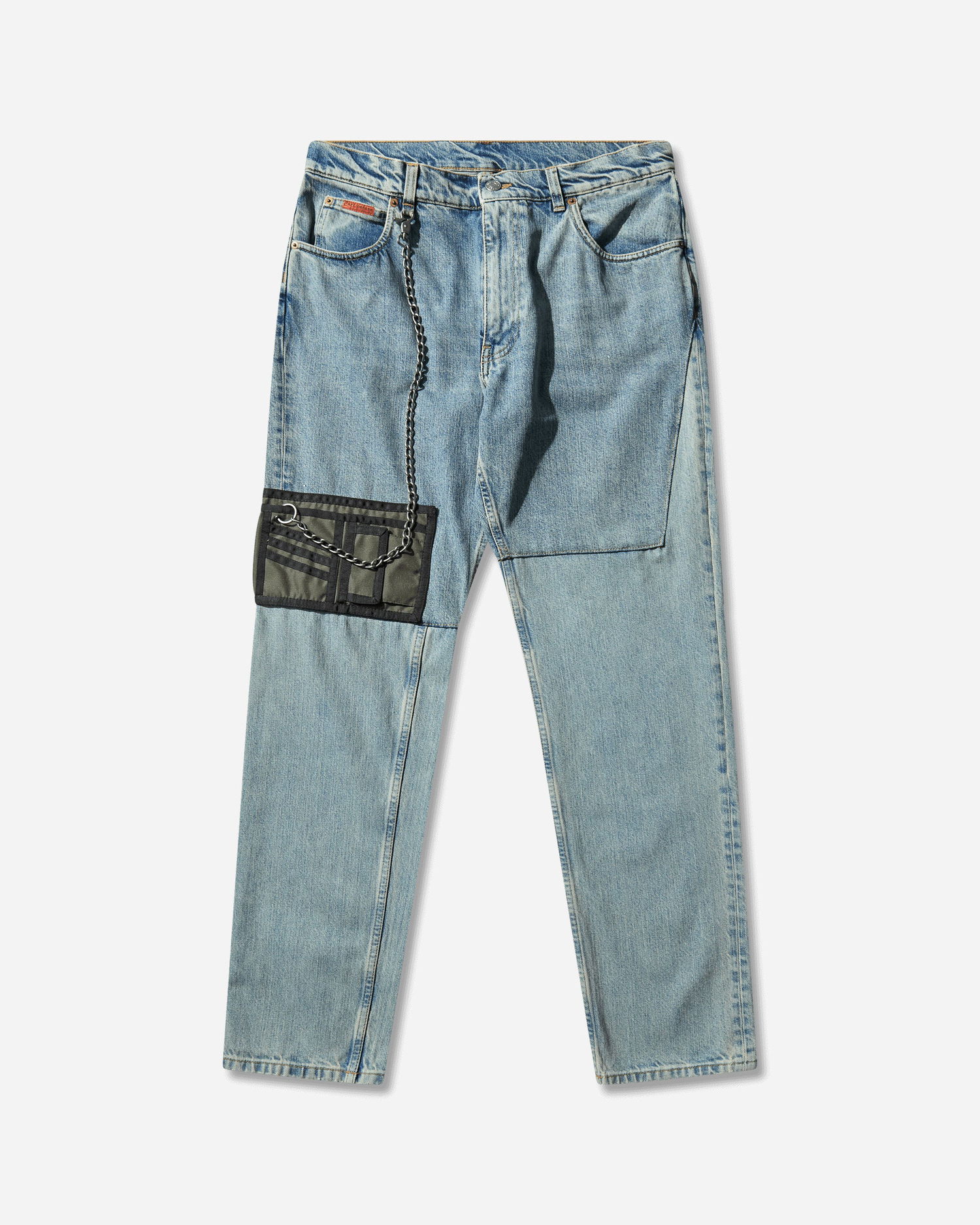 Džínsy Martine Rose Wallet Jeans Patchwork Wash Modrá | 262WD09530, 0
