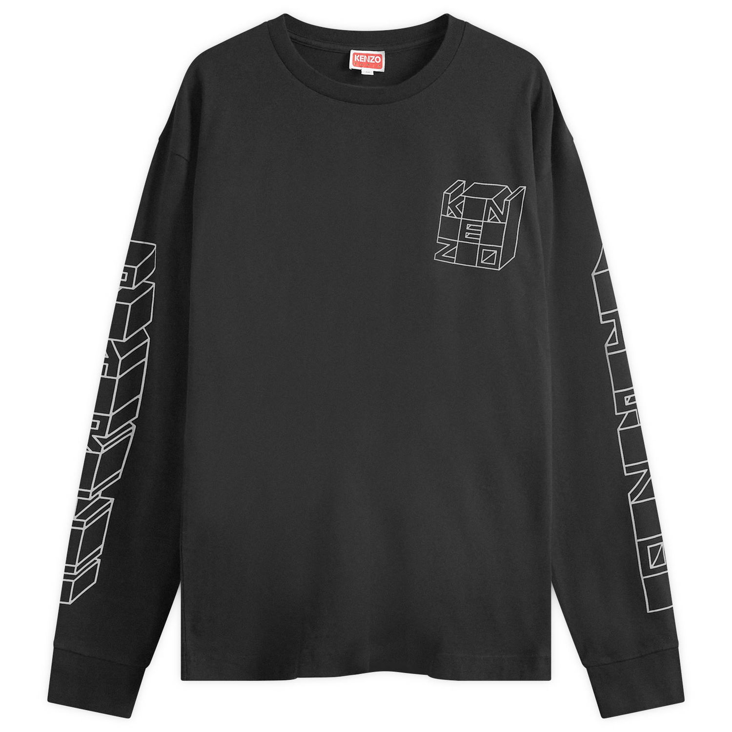 Tričko KENZO Kube Čierna | FE65TS2884SG-99J, 0