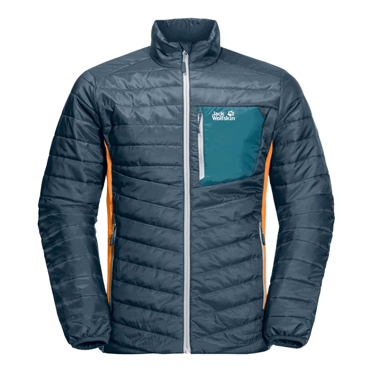 Prešívaná bunda Jack Wolfskin ROUTEBURN Insulated Quilted Jacket Rôznofarebný | 1205413-1249, 0