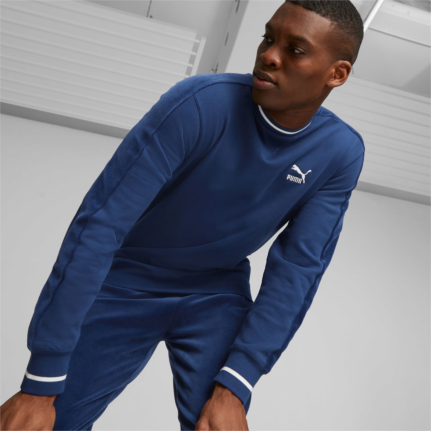 Mikina Puma T7 Sweatshirt Herren Navy | 621307_15, 0