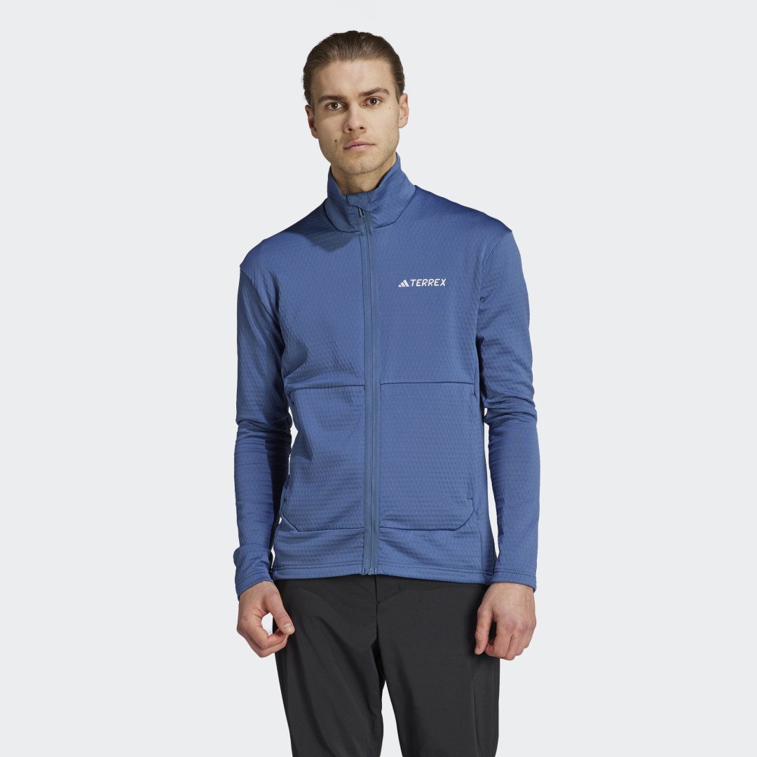 Bunda adidas Performance Terrex Multi Light Fleece Full-Zip Jacket Navy | IB1817, 1