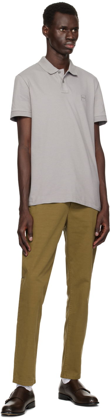 Polo tričko BOSS Patch Polo Čierna | 50507803, 3
