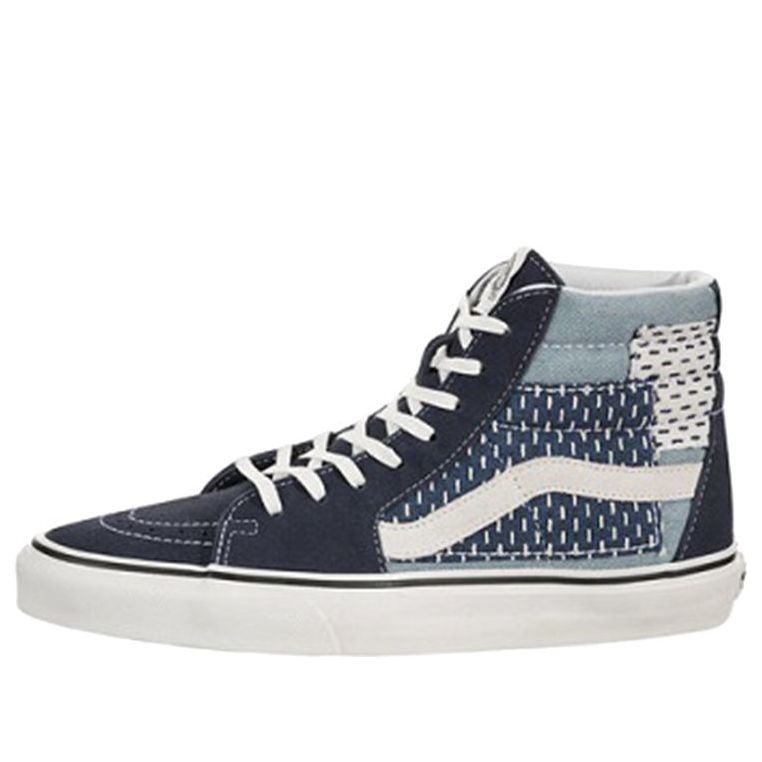 Tenisky a topánky Vans SK8-HI Patchwork Modrá | VN0A38GEQ9H