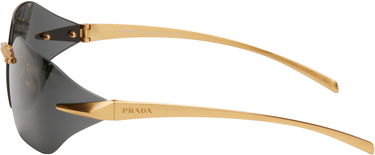 Slnečné okuliare Prada Wrap Around Metal Sunglasses Čierna | 0PR A55S 8056597958479, 2