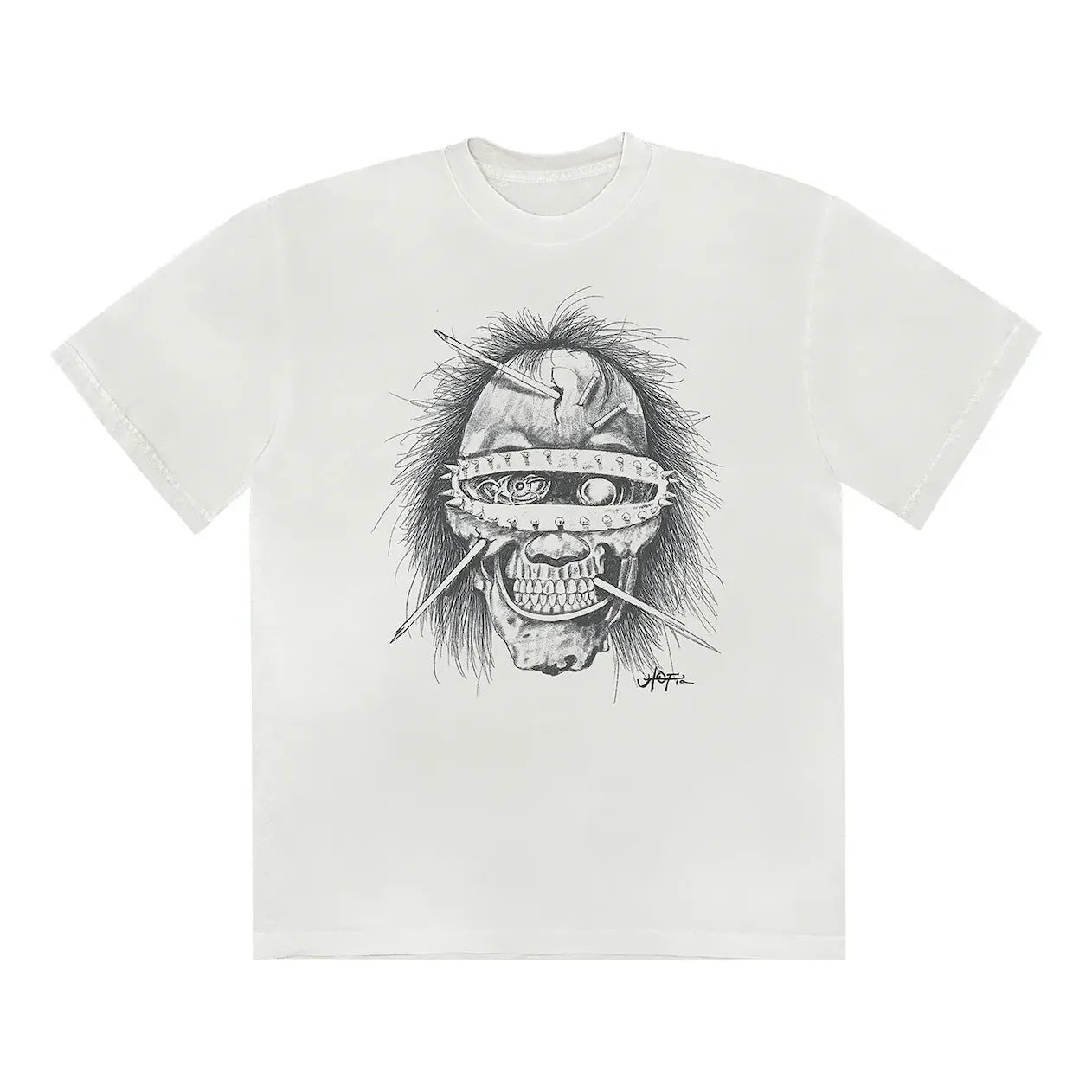 Tričko Cactus Jack by Travis Scott Travis Scott Utopia T-Shirt Biela | TSUT-BS04, 0