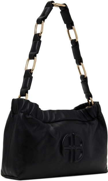 Taška cez rameno Anine Bing Small Kate Leather Shoulder Bag Čierna | A-13-1214-000, 1