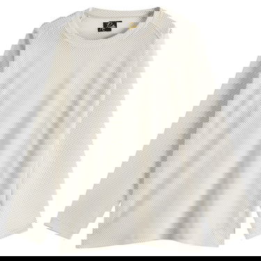 Tričko Needles Needles Mesh Long Sleeve T-Shirt, Size Large Biela | QV345-A, 1