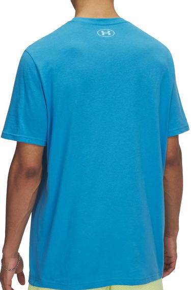 Tričko Under Armour UA GL Foundation Update Short Sleeve T-Shirt Modrá | 1382915-452, 1