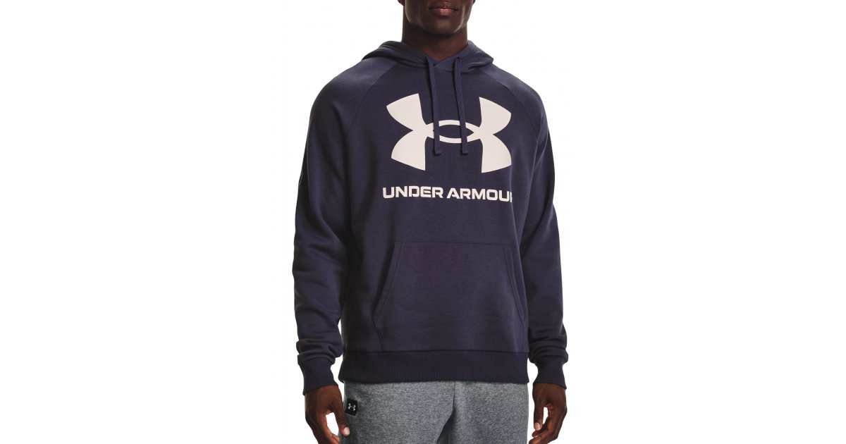 Mikina Under Armour Hoodie Rival Navy | 1357093-558, 1