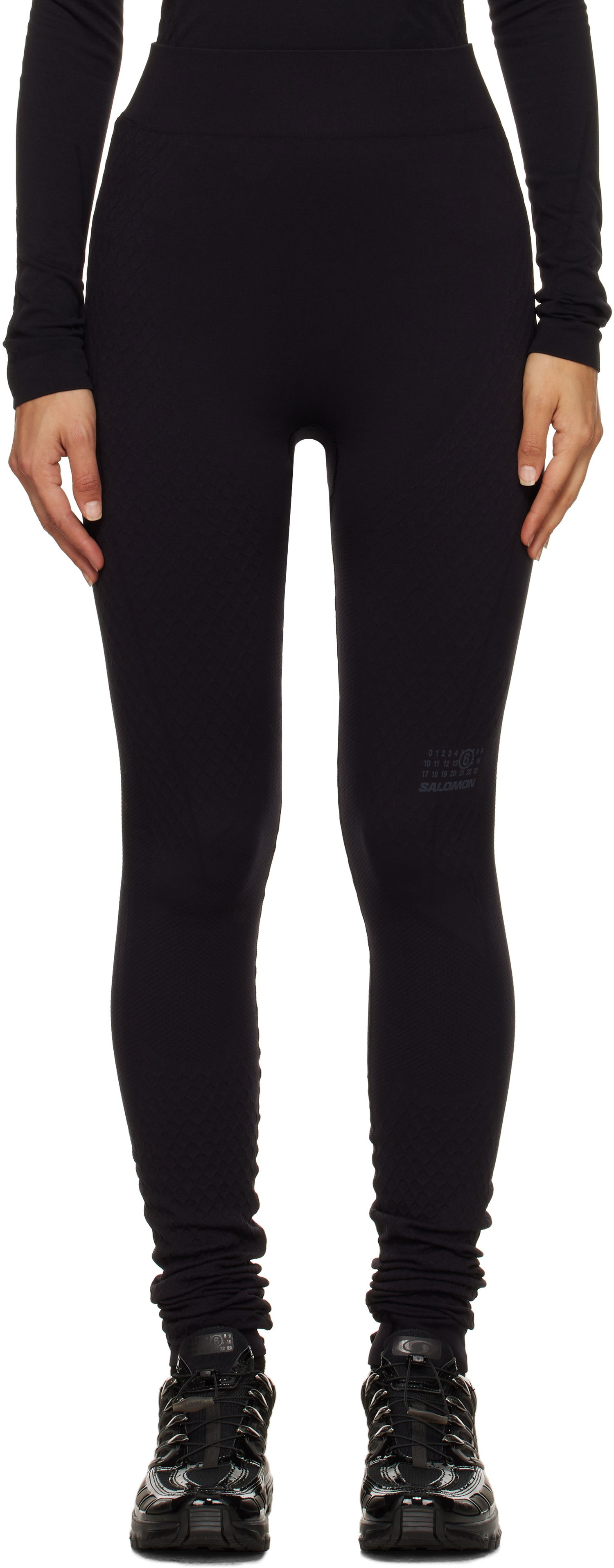 Legíny Maison Margiela Seamless Leggings Čierna | S52KA0519 M20038, 0