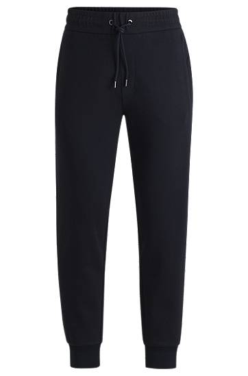 Tepláky BOSS Mercerized Stretch Cotton Tracksuit Bottoms Čierna | 50532772, 0