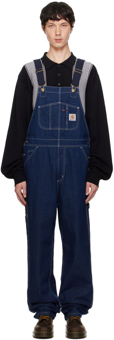 Overal Carhartt WIP Carhartt WIP Bib Denim Overalls Modrá | I022946, 0