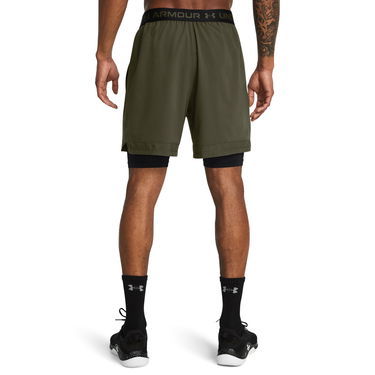 Šortky Under Armour Vanish Woven 2-in-1 Training Shorts Zelené | 1373764-390, 3