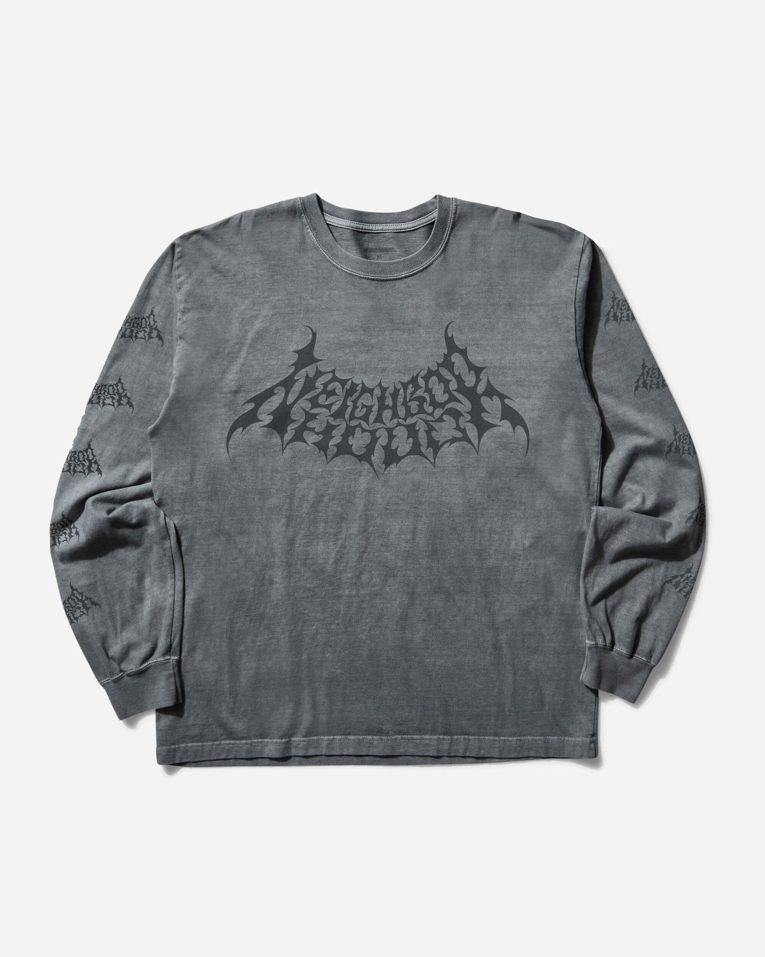Tričko Neighborhood LS-4 Longsleeve T-Shirt Šedá | 251PCNH-LT04 GY, 0