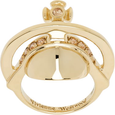 Prsteň Vivienne Westwood Vivienne Westwood Solid Orb Ring Žltá | 6404017P-01R121-, 0