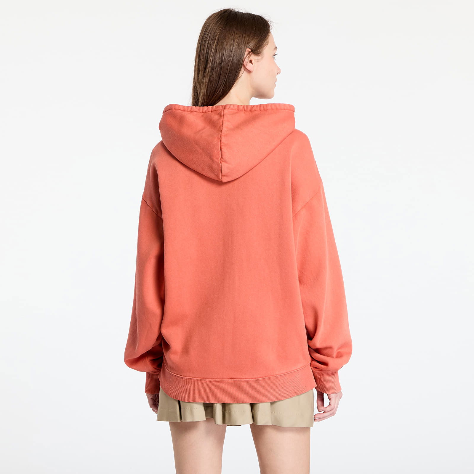 Everyday Oversized Zip Hoodie Auburn