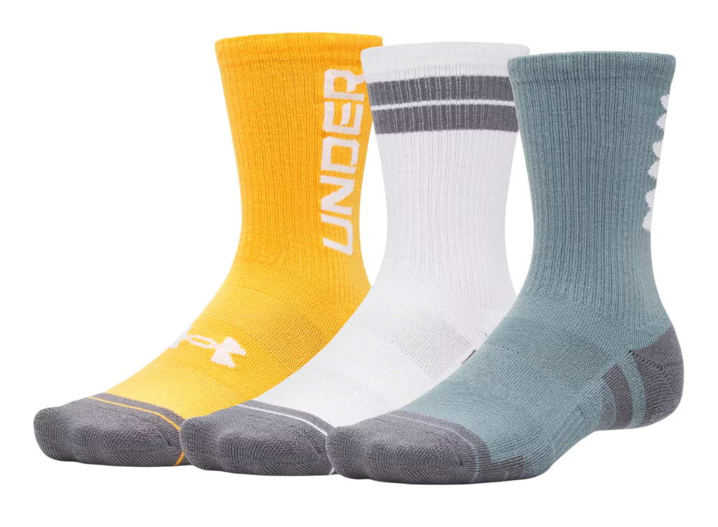 Ponožky Under Armour Performance Tech Crew Socks - 3 Pack Rôznofarebný | 1379515-587, 0