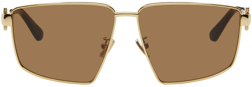 Slnečné okuliare Bottega Veneta Square Sunglasses Béžová | BV1223S, 0