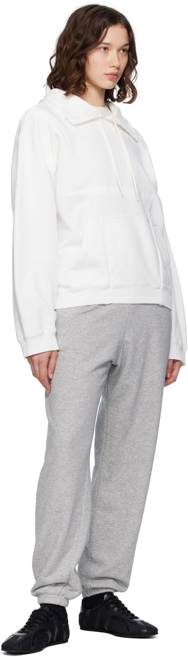 Mikina Maison Margiela MM6 Maison Margiela Collared Sweatshirt Biela | S52GU0245 M25014, 3