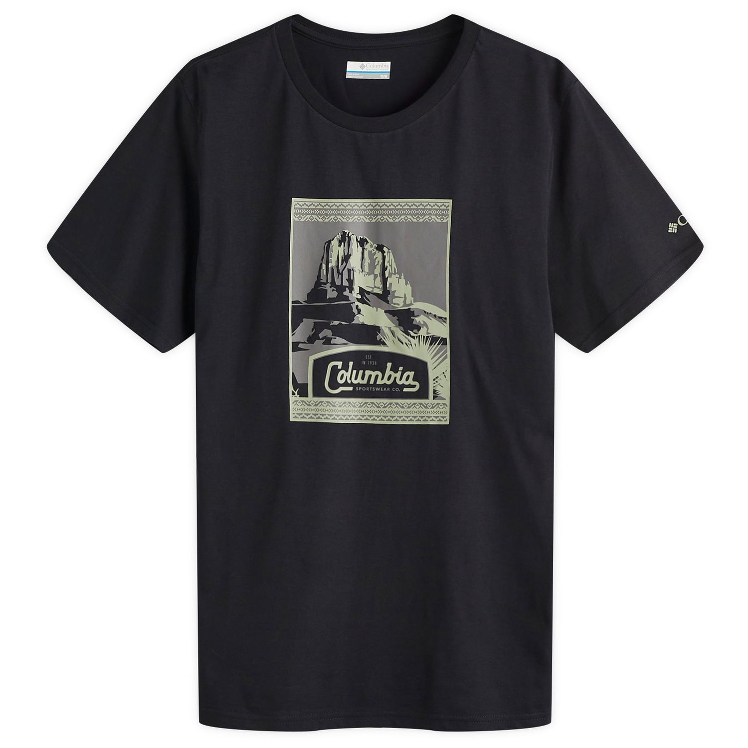 Tričko Columbia T-Shirt CSC Seasonal Logo Čierna | 1991036-009, 0