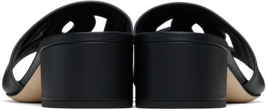 Tenisky a topánky Dolce & Gabbana Heeled Leather Sandals Čierna | CR1139 AY329, 1