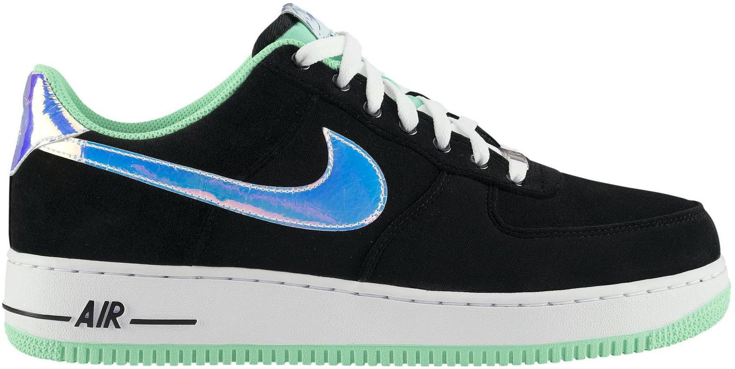 Tenisky a topánky Nike Air Force 1 Low Black Green Glow Čierna | 488298-080, 0