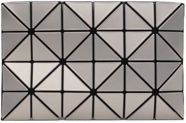 Peňaženka BAO BAO ISSEY MIYAKE Metallic Geometric Patterned Clutch Bag Šedá | BB46AG625, 0