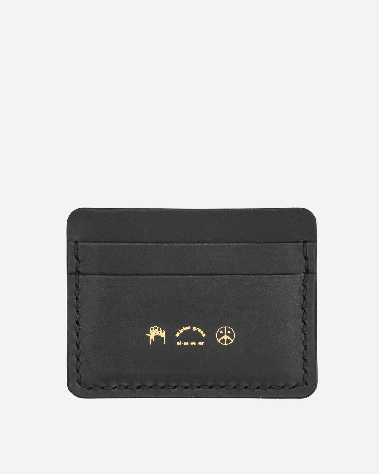 Peňaženka Mister Green Logo Card Case Čierna | MGCARDCASELEATHER 001, 1