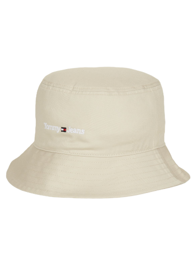 Klobúk Tommy Hilfiger Sport Bucket Hat Béžová | AM0AM11005-AEV