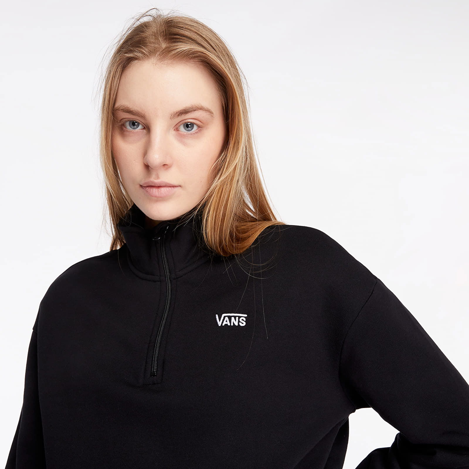 Left Chest Half-Zip Fleece Sweatshirt