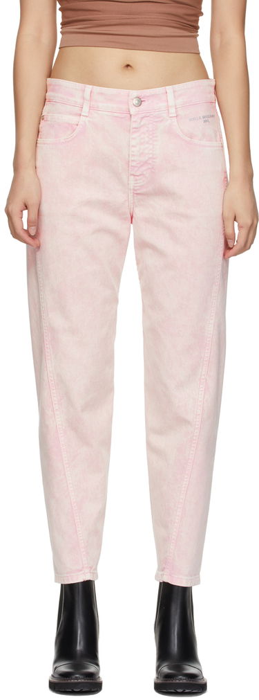 Džínsy Stella McCartney Twisted Seam Jeans Ružová | 604339SOH59, 0