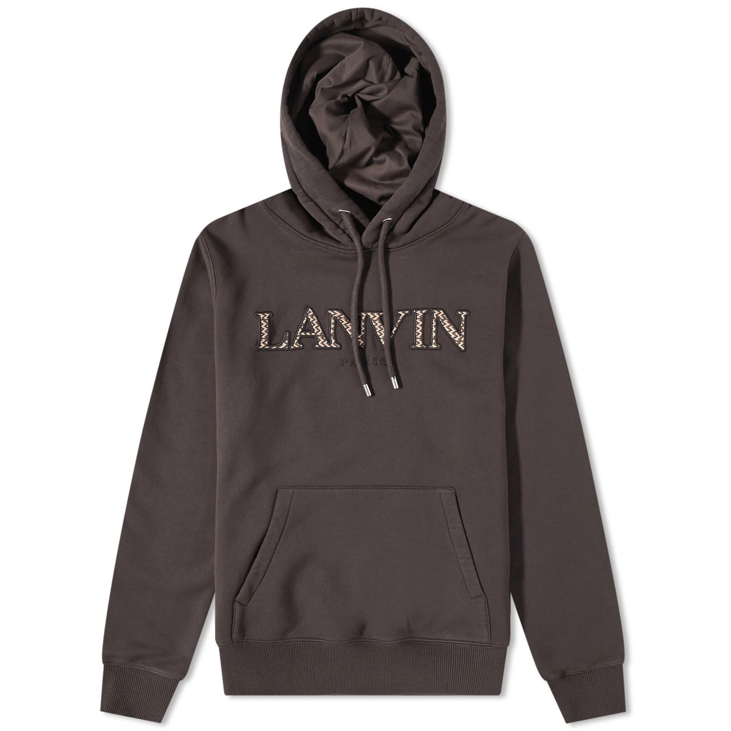 Mikina LANVIN Curb Popover Hoody Hnedá | RM-HO0010-J209-E23-101, 0