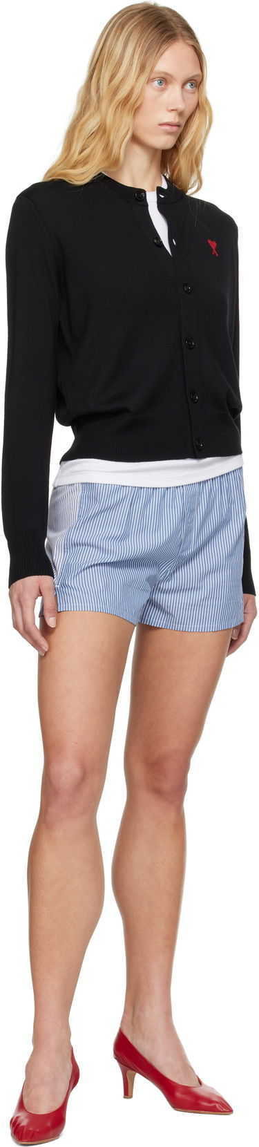 Boxerky AMI AMI de Coeur Striped Boxers Modrá | HUN009.CO0112, 4