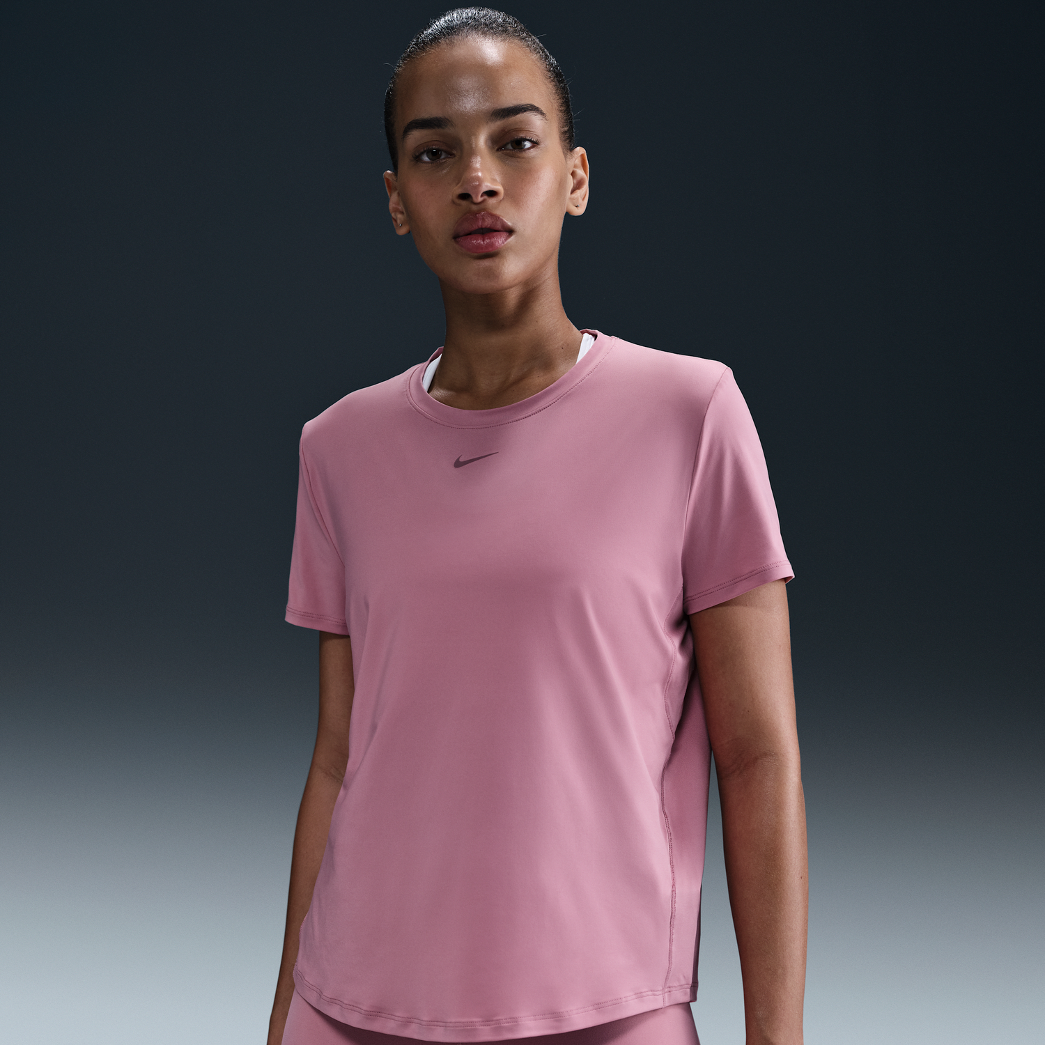 Tričko Nike Dri-Fit One Classic Short Sleeve T-Shirt Ružová | FN2798-699, 1