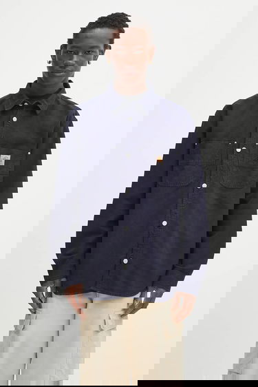 Košeľa Carhartt WIP Walter Relaxed Fit Classic Collar Shirt Navy | I033578.1CGD, 0