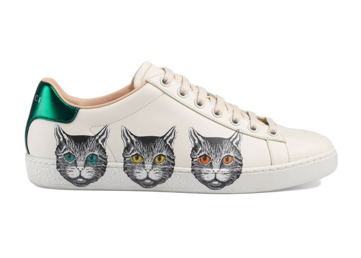 Tenisky a topánky Gucci Ace 'Mystic Cat' (W) Biela | 577147 A38V0 9090, 0