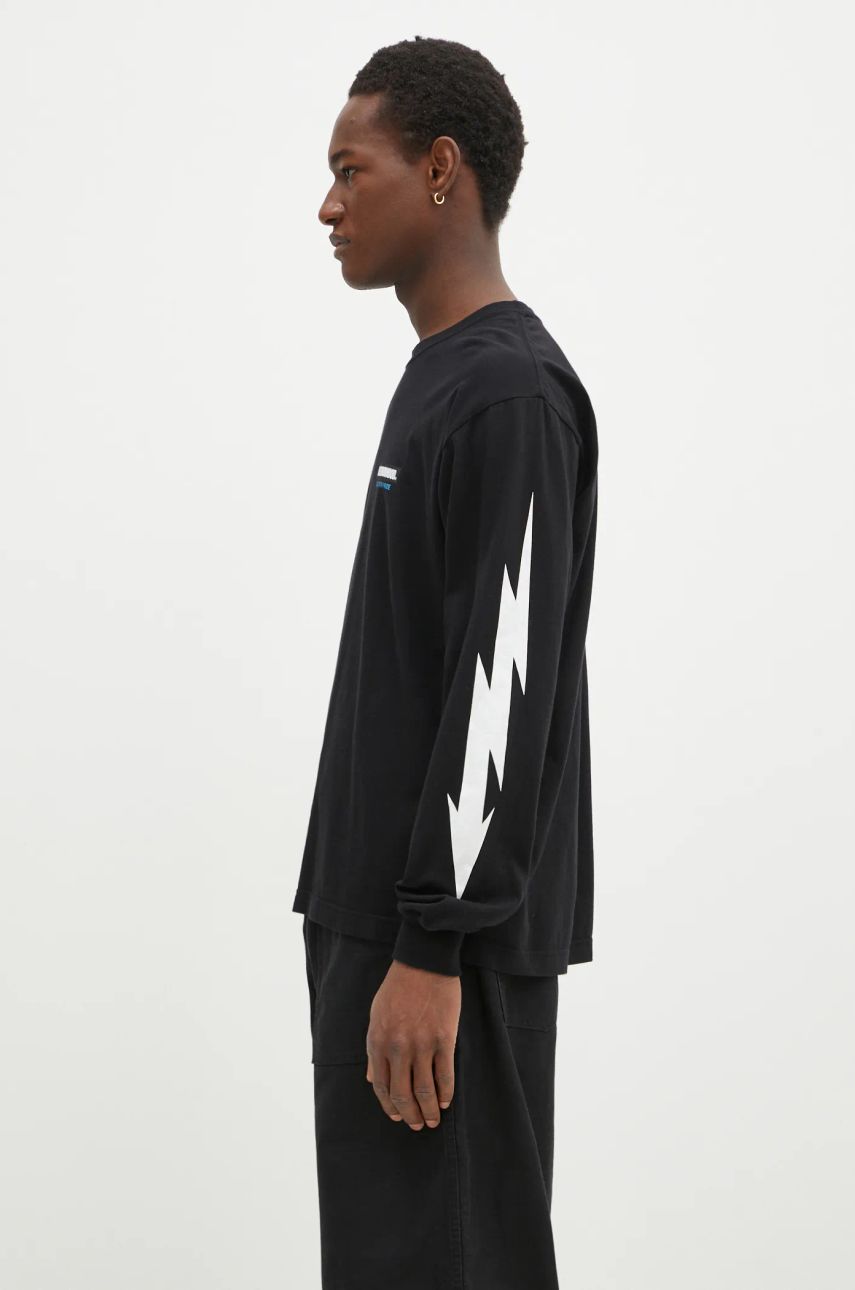 Tričko Neighborhood Long Sleeve Graphic T-Shirt NEIGHBORHOOD Čierna | 242PCNH.LT16, 1
