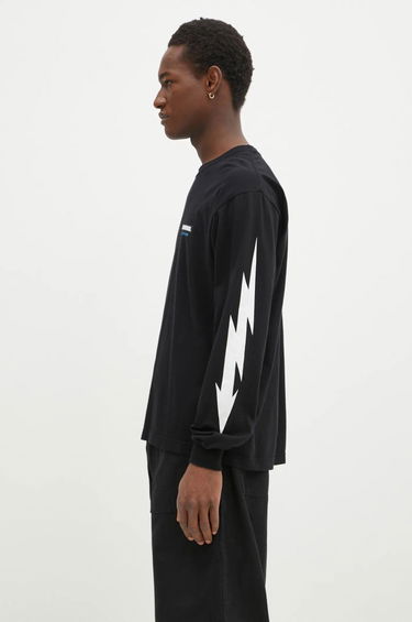 Tričko Neighborhood Long Sleeve Graphic T-Shirt NEIGHBORHOOD Čierna | 242PCNH.LT16, 1