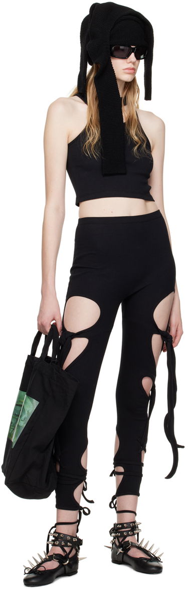 Tielko Ottolinger Ottolinger Cutout Tank Top Čierna | 400402, 3