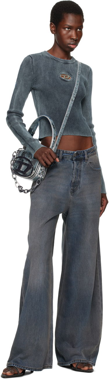 Taška cez rameno Diesel 1DR Metallic Shoulder Bag Metalická | X08396 P8037, 3
