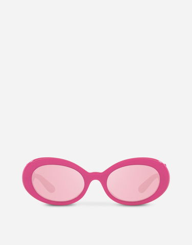 Slnečné okuliare Dolce & Gabbana Dolce & Gabbana Dg Crossed Oval Sunglasses Ružová | VG4006VP94Z9V000, 0