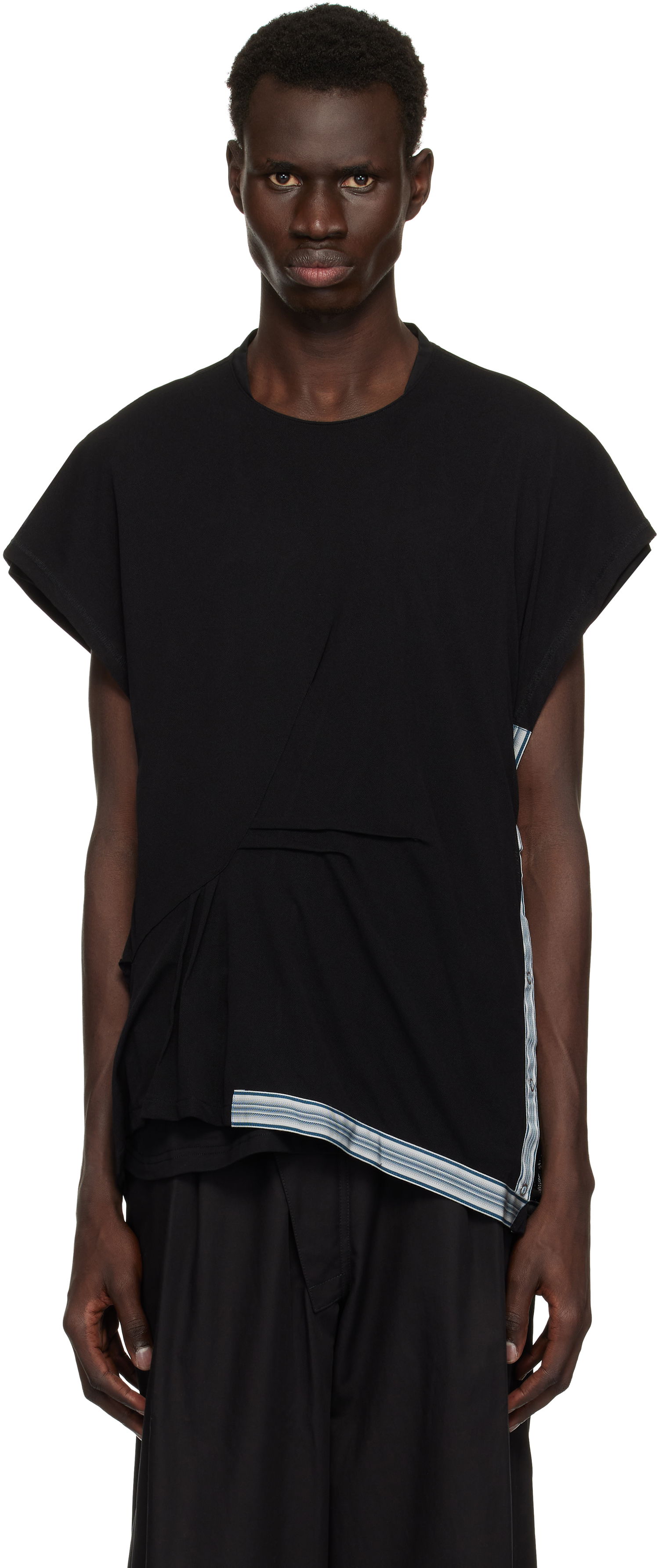 Tielko KIKO KOSTADINOV Kiko Kostadinov Inex Sleeveless T-Shirt Čierna | KKSS25TP01-74, 0